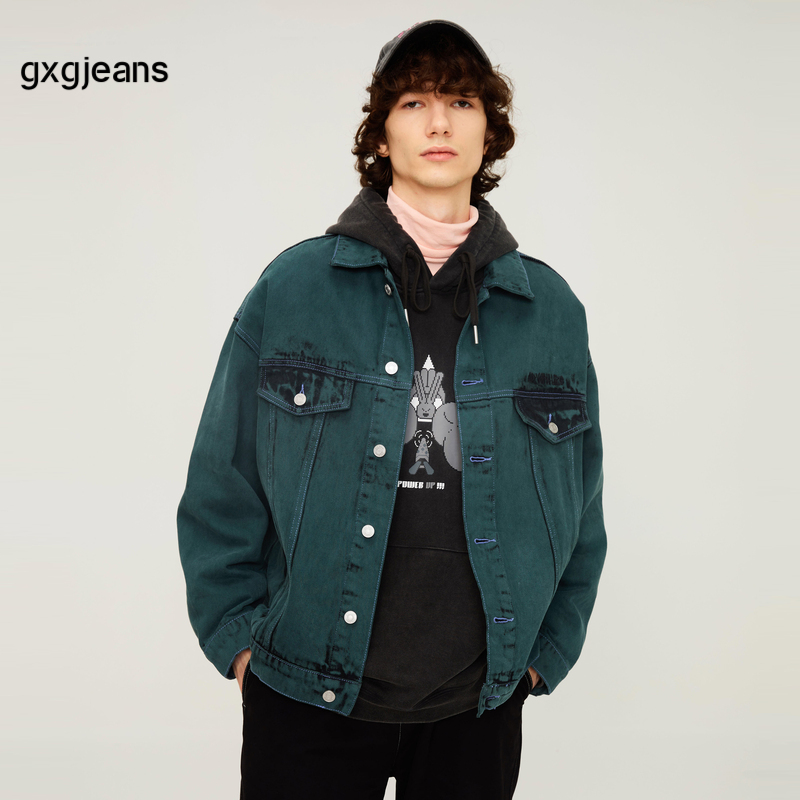gxgjeans男装牛仔外套男