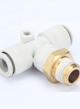 SMC型T型三通气管快速接头KQ2T04-M5 KQ2T06-01S KQ2T08-02S精品