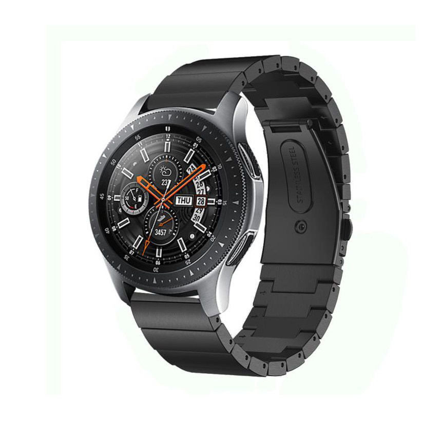 适配huawei华为gt3 pro三代46mm手表不锈钢一珠商务表带43mm男女