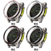 适用Garmin佳明Forerunner970铁人三项版 竞速替换刻度防刮防摔不锈钢圈表盘保护套保护壳曲面膜47mm