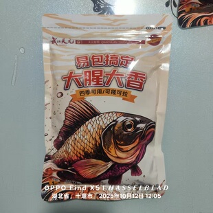 武汉天元2025年10月新品 易包搞定 大腥大香 260克  休闲野钓湖库