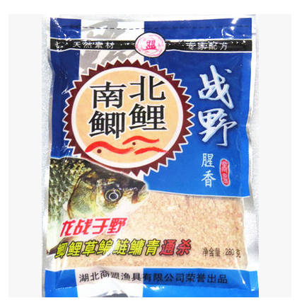 湖北商盟鱼饵战野南鲫北鲤280克