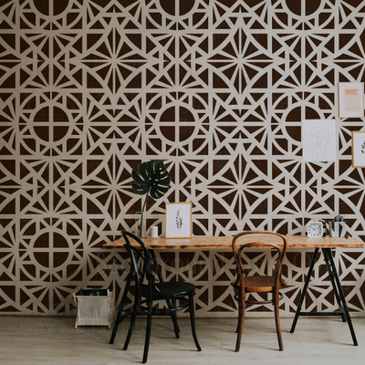 40cm-80cm模板墙绘画画DIY工具装饰背景墙壁画喷印花图案艺术S173