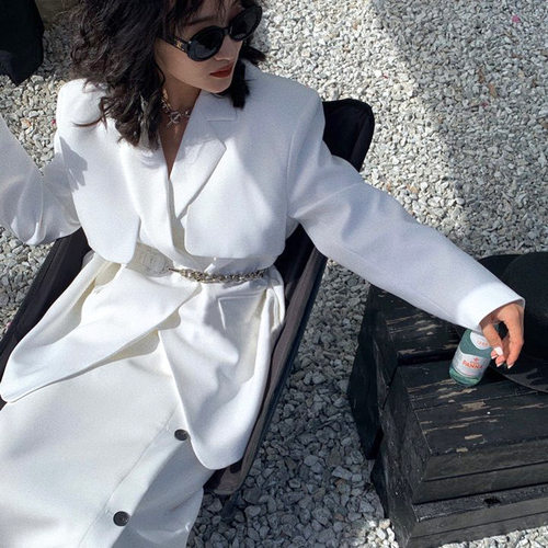 n108欧美活页气质通勤小西装