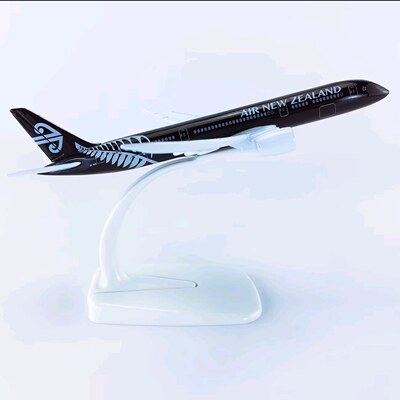 16cm实心合金飞机模型飞机航模飞模新西兰航空B787-9新西兰航空