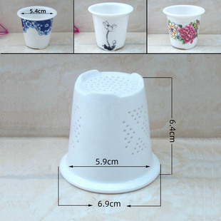 茶漏茶滤陶瓷过滤网茶隔过滤器茶具漏斗茶壶叶水分离滤杯水杯内胆