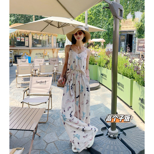 猫猫家棉混夏季套装加长女裤