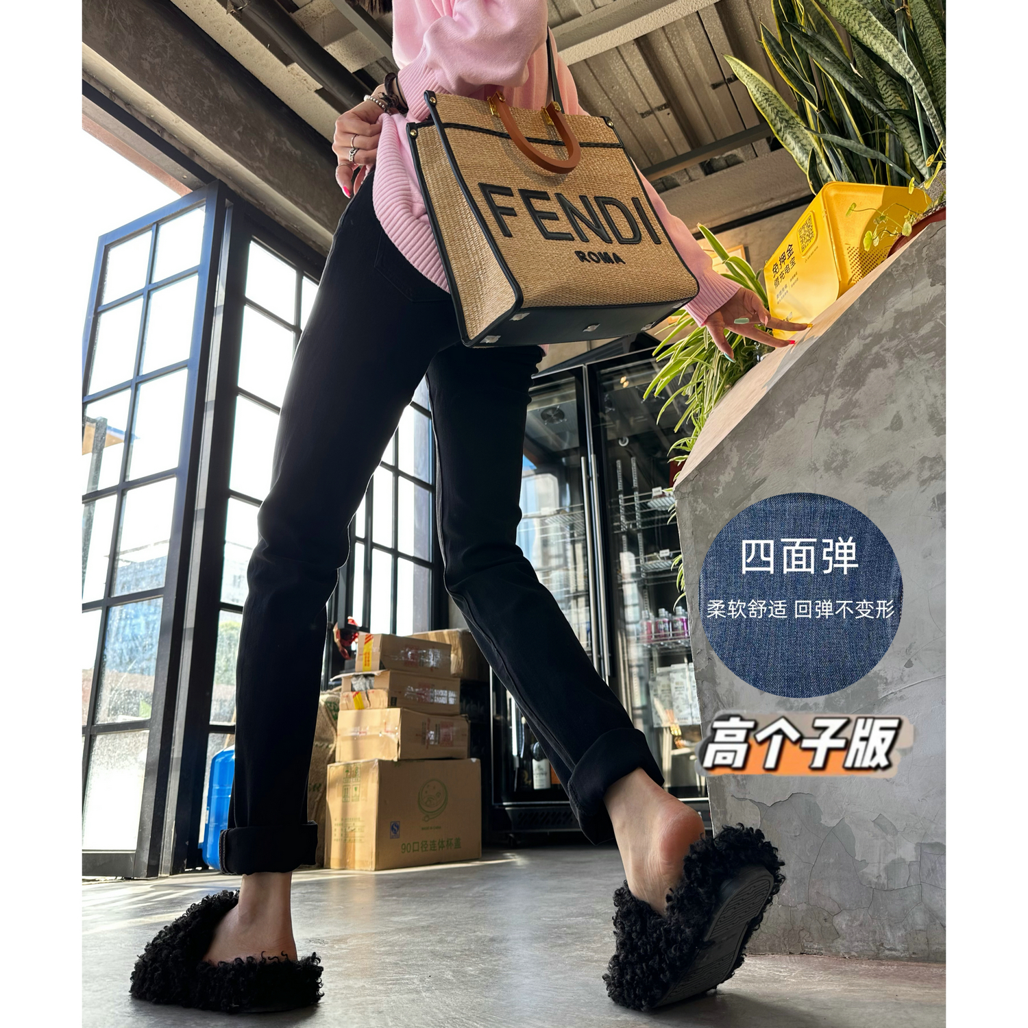 长裤常规牛仔秋冬加长女裤