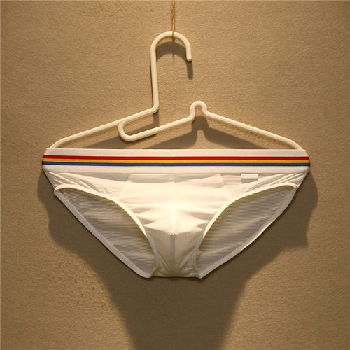 夏季网孔低腰薄款运动青年三角裤