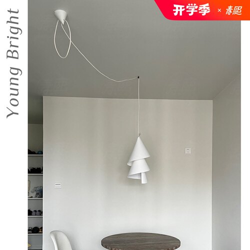青熙japandi法式中古Willydilly设计师餐厅吊灯卧室床头岛台纸灯