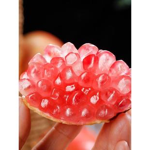 鲜回家云南蒙自薄皮水晶甜石榴新鲜水果整箱10斤皮软石榴硬籽