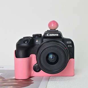 佳能R10相机套R50微单r8保护套R100底座包200D配件适用于R50皮套