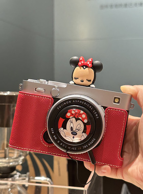 富士XT30二代红色XT50半套XT10/20皮套相机包xt5保护套XS20相机套