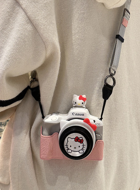 适用佳能R50保护套r10相机套r7皮套r8rp保护壳200dr5r62配件可爱