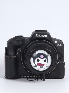 适用于相机镜头盖防丢绳佳能R50小痰盂43mm49索尼zve10富士xs10