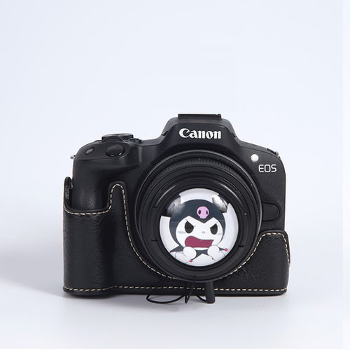 适用于相机镜头盖防丢绳佳能R50小痰盂43mm49索尼zve10富士xs10