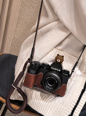 富士XT30三代保护套适用于XS20 XT5X100VI皮套壳XE5XM5XT50相机套