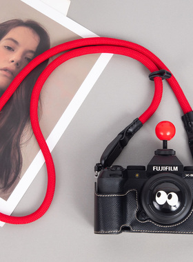 适用富士XT30III保护套XT50XM5XT5相机包XT20皮套X100VI XS20底座