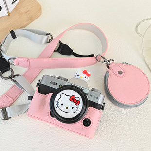 富士XT50保护套XT5XS20XT30II相机包配件x100vi适用XM5粉色壳套