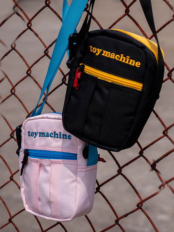 장난감 기계 양면 대각선 크로스 백 수직 스타일 INS 트렌드 가방 BUNDI 작은 가방 스케이트 보드 패션 브랜드 다목적 교수형 가방