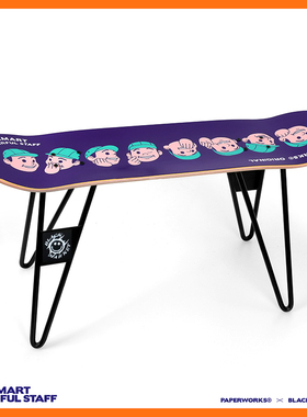 BM X Paperwork超市急送supermarket express创意滑板凳家具椅子