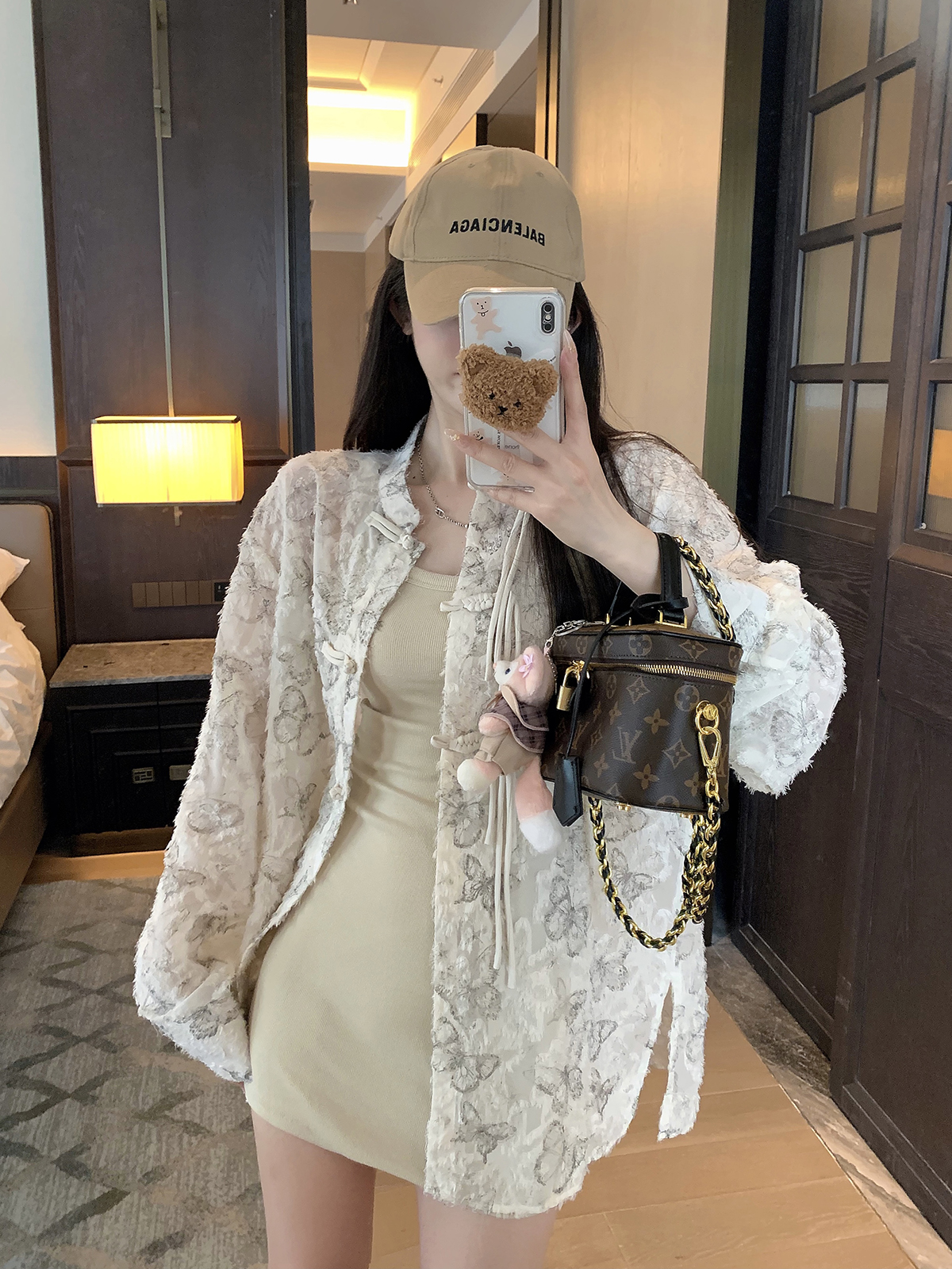 衬衫庄大泥秋季立体提花国风