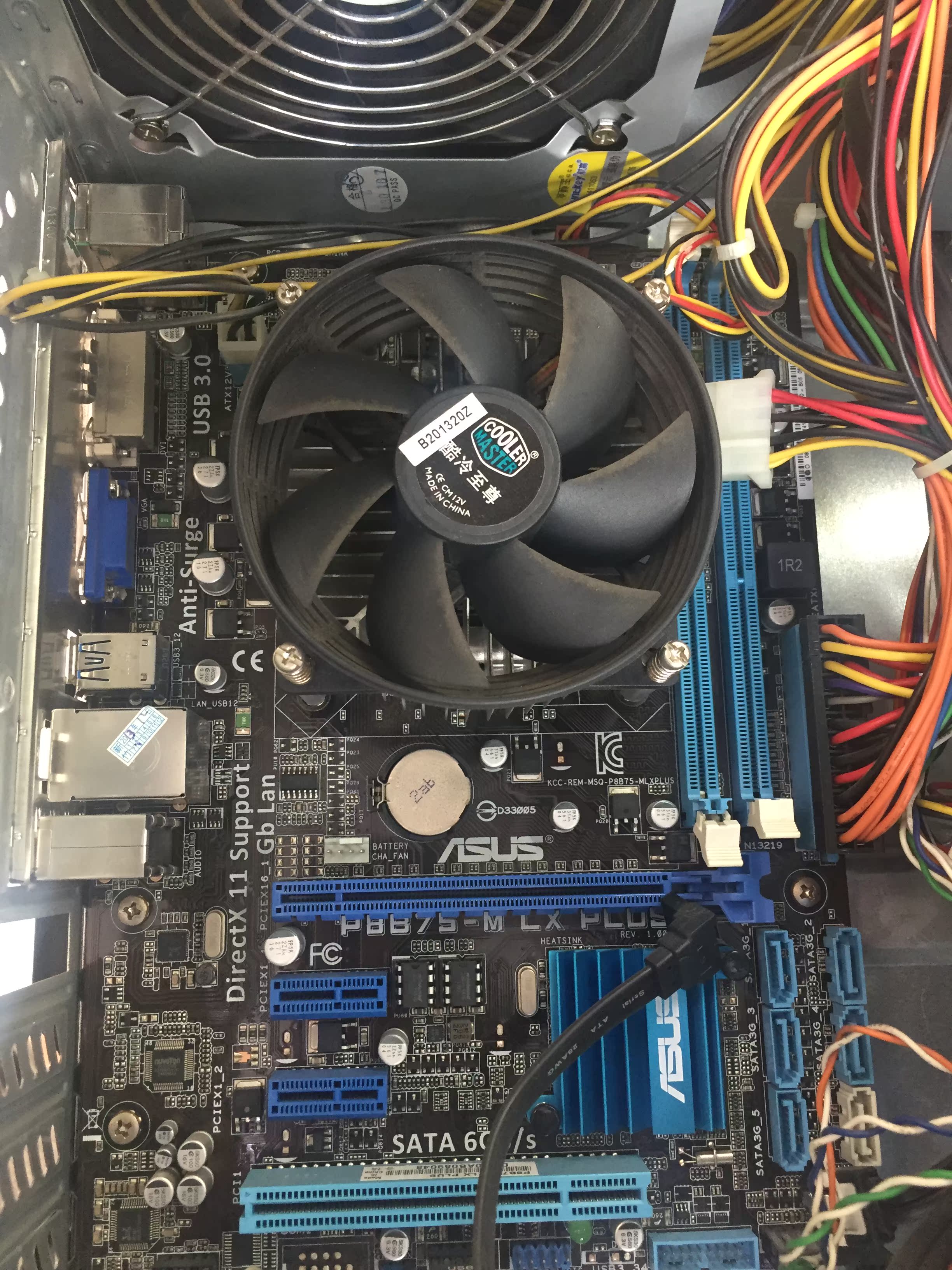 华硕p8b75-m,华硕p8b75mle主板接线 asus/华硕 p8b75-m
