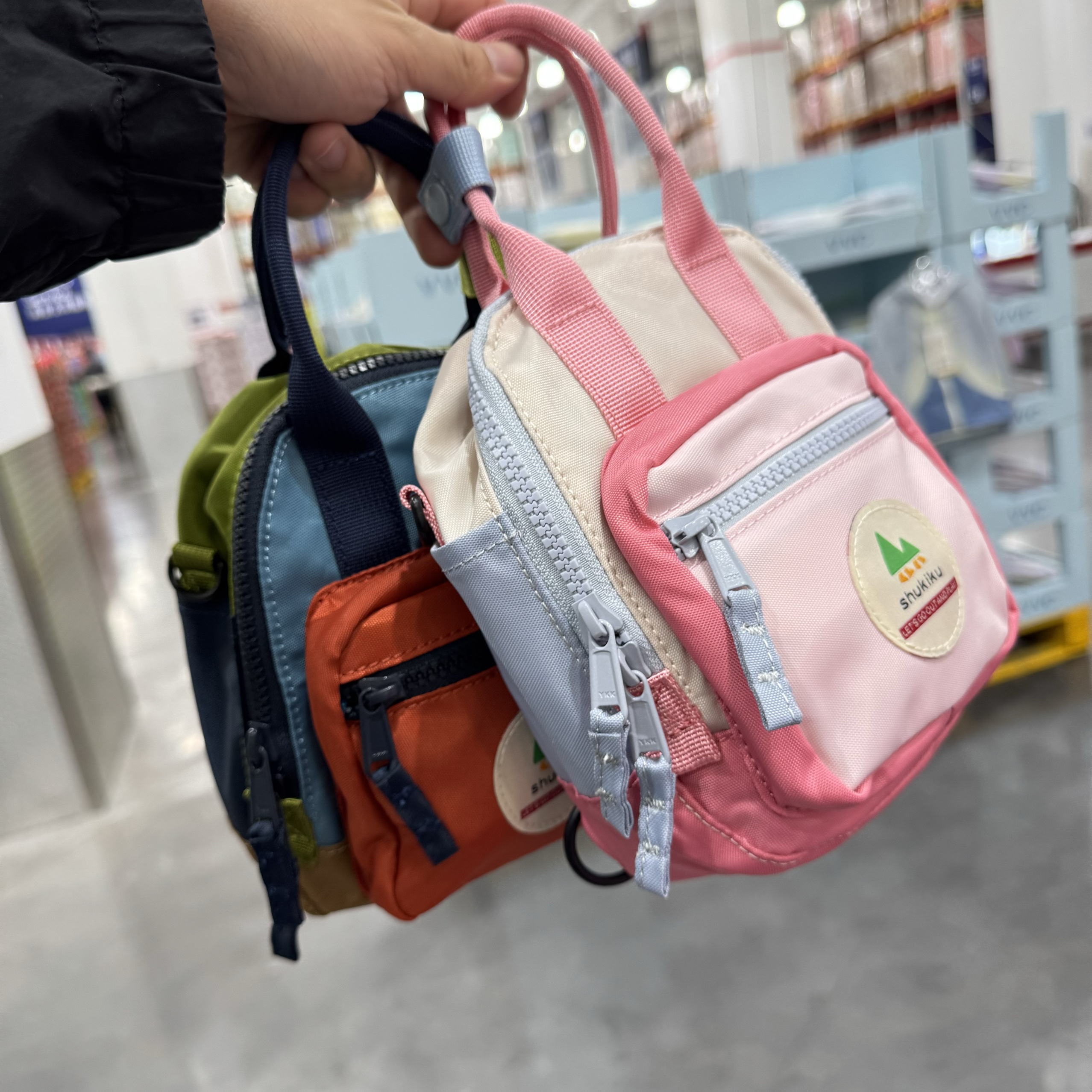 山姆方糖新款手提儿童斜挎包女童外出小挎包包可爱男孩2025年