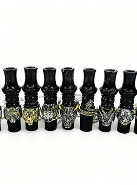 阿拉伯树脂水烟吸嘴动物造型挂脖个人烟嘴Hookah阿尔法赫水烟烟嘴