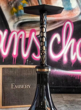 Embery MONO 椰子壳新款不锈钢单管全套多种排气阿拉伯水烟hookah