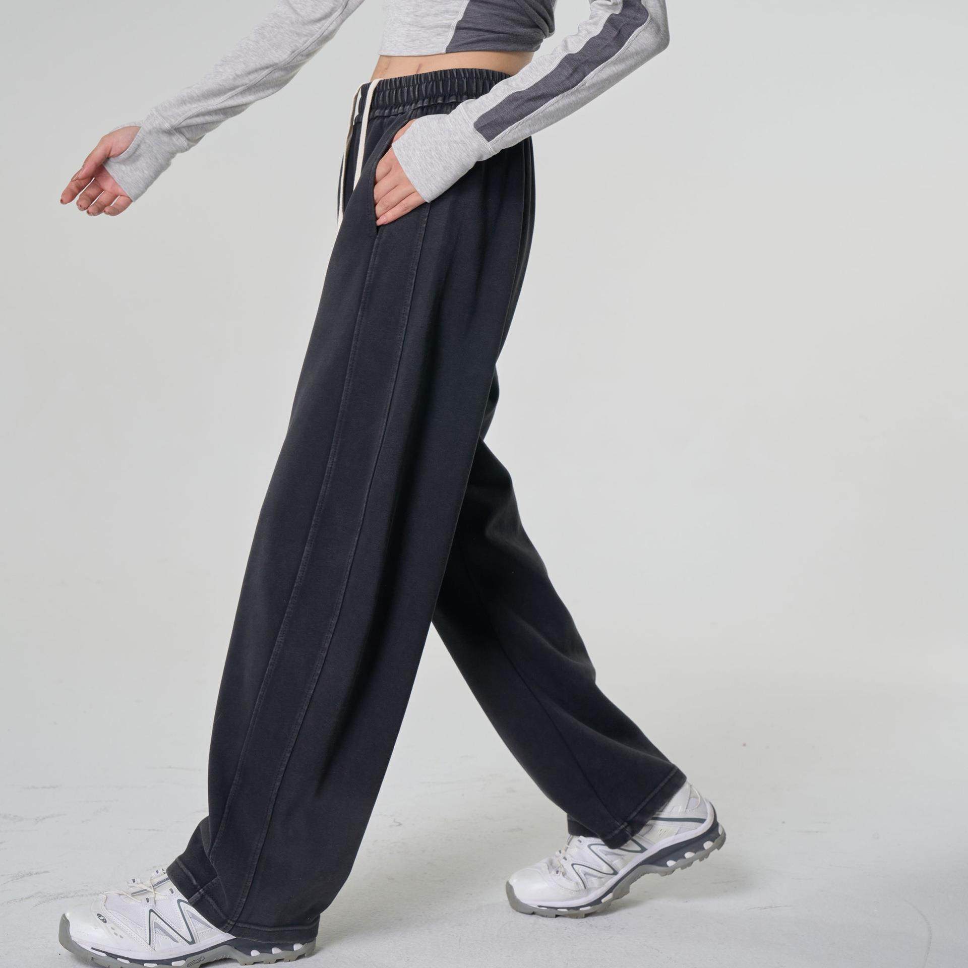 【800克香蕉裤】冬女装新款高腰宽松弯刀阔腿加绒厚休闲牛仔裤子,女装/女士精品,休闲裤,淘宝优惠券,粉丝福利购,淘宝优惠卷