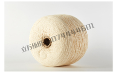 Пряжа 立万纺织7s/2本白中粗棉线制刷线蜡烛芯线0.8mm直径25公斤一袋