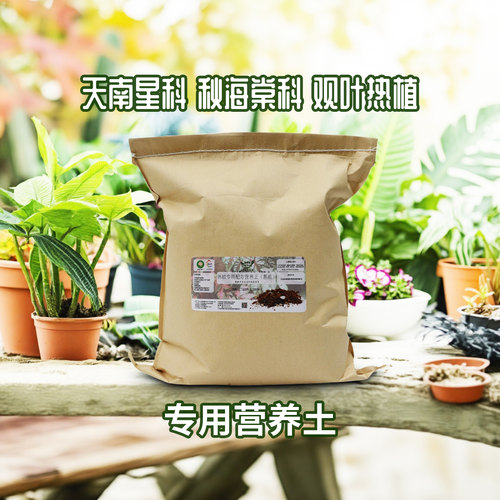 天南星彩叶芋秋海棠热植用营养土