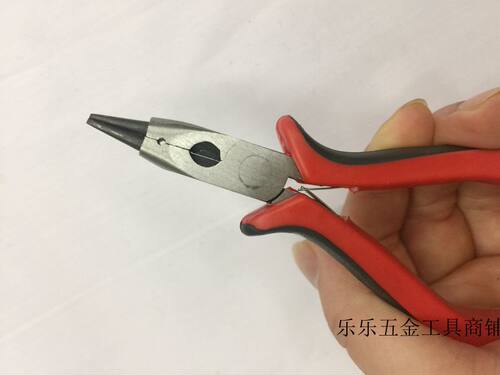 新品diy饰品五金工具珠宝手工双圆卡簧尖嘴多功能宝石钳子