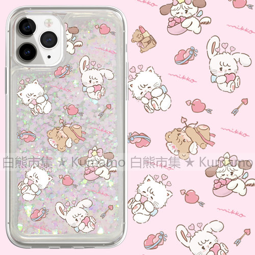 适用iphone17promax手机壳15苹果17三星25ultra小米流沙oppovivo透明14保护套13小兔子mikko韩风16丘比特16e