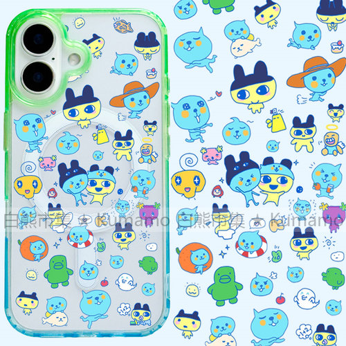 适用iphone17promax苹果17手机壳MagSafe磁吸16渐变15撞色14透明16e保护套华为三星s25ultra拓麻歌子酷儿饮料