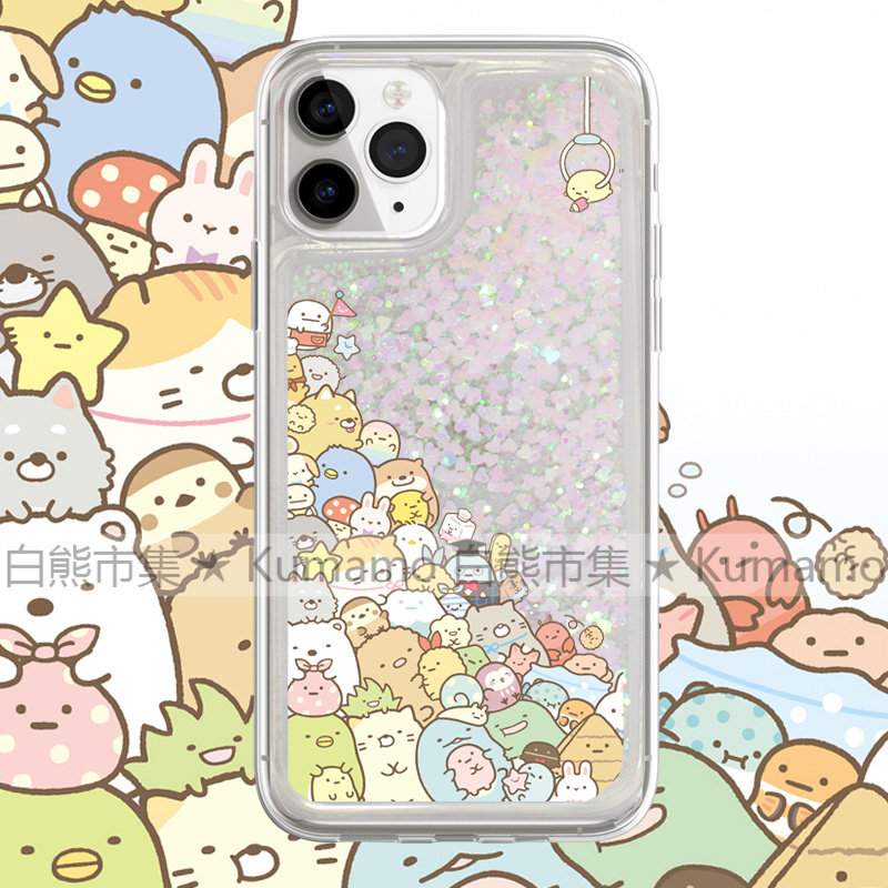 适用iphone17promax手机壳15苹果16三星23ultra小米13华为oppovivo保护套软14流沙17日系墙角生物夹娃娃卡通