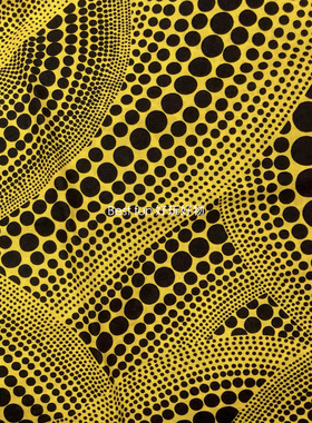 现货日本草间弥生YAYOI KUSAMA南瓜黄树波点画布装饰抽象现代画芯