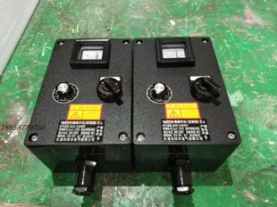 防爆按钮箱BZC8060防爆防腐操作柱现场防爆控制箱FZC-S三防操作柱