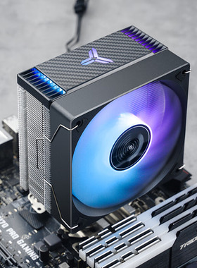 乔思伯CR1000MAX台式点脑CPU散热器风扇6热管塔式ARGB风冷静音