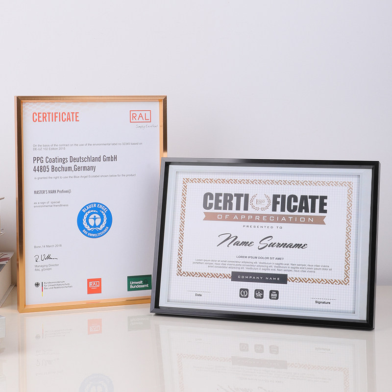 授权牌定制A3荣誉证书框a4奖状裱框摆台8K专利证书授权书相框挂墙,家居饰品,相框/画框,淘宝优惠券,粉丝福利购,淘宝优惠卷