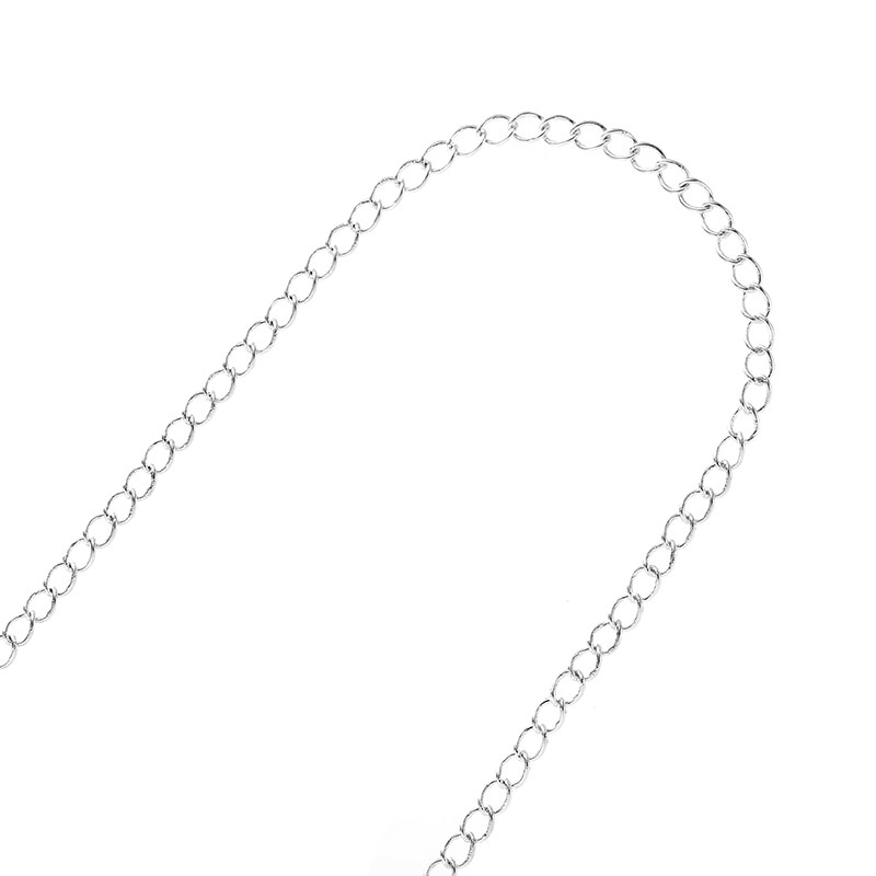 TONGDU S CHAIN PEACH HEART HEART SHAPED CHAIN DIY MATERIAL HANDMADE NECKLACE BRACELET EXTENSION CHAIN HORSETAIL CHAIN