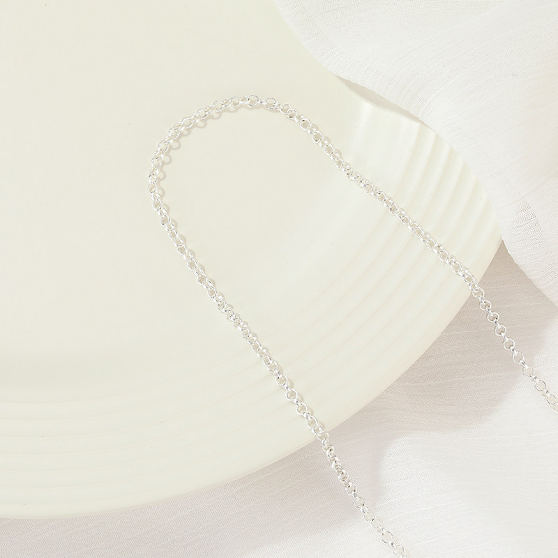 TONGDU S COLOR-PRESERVING WIDE ROUND O CHAIN O CHAIN NECKLACE DIY MATERIAL BRACELET THIN CHAIN HAND-MADE JEWELRY ACCESSORIES