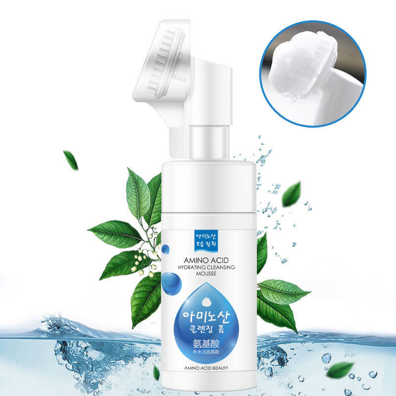 韩纪氨基酸洁面补水慕斯韩记hankey深层清洁卸妆洁面乳泡沫洗面奶