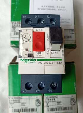 {议价}施耐德 电机保护器 GV2-ME06C  1-1.6安，纯