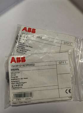 {议价}ABB，MS电动机起动器附件 1SAM101923R0002