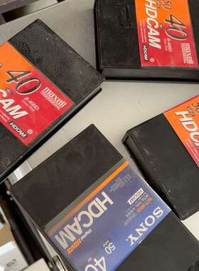 {议价}maxell 万胜 HDCAM  40  高清录像带 摄