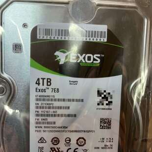{议价}希捷 银河EXOS 企业级全新国行ST4000 NM0115