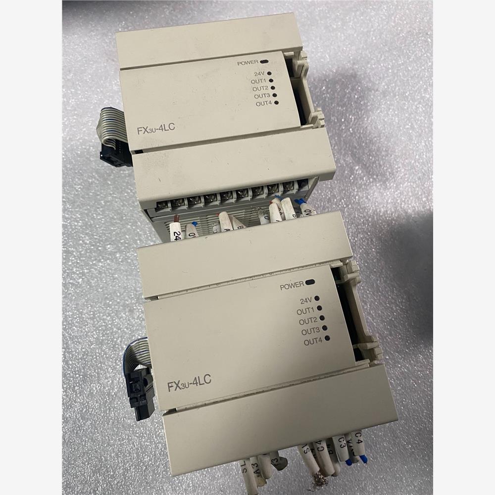 议价三菱扩展 FX3U-4LC 功能包好，成色如图，测试好发货，