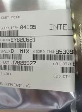{议价}英特尔主芯片，EY82C621 QM1X，，有兴趣的
